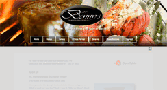 Desktop Screenshot of mrbennyssteakhouse.com